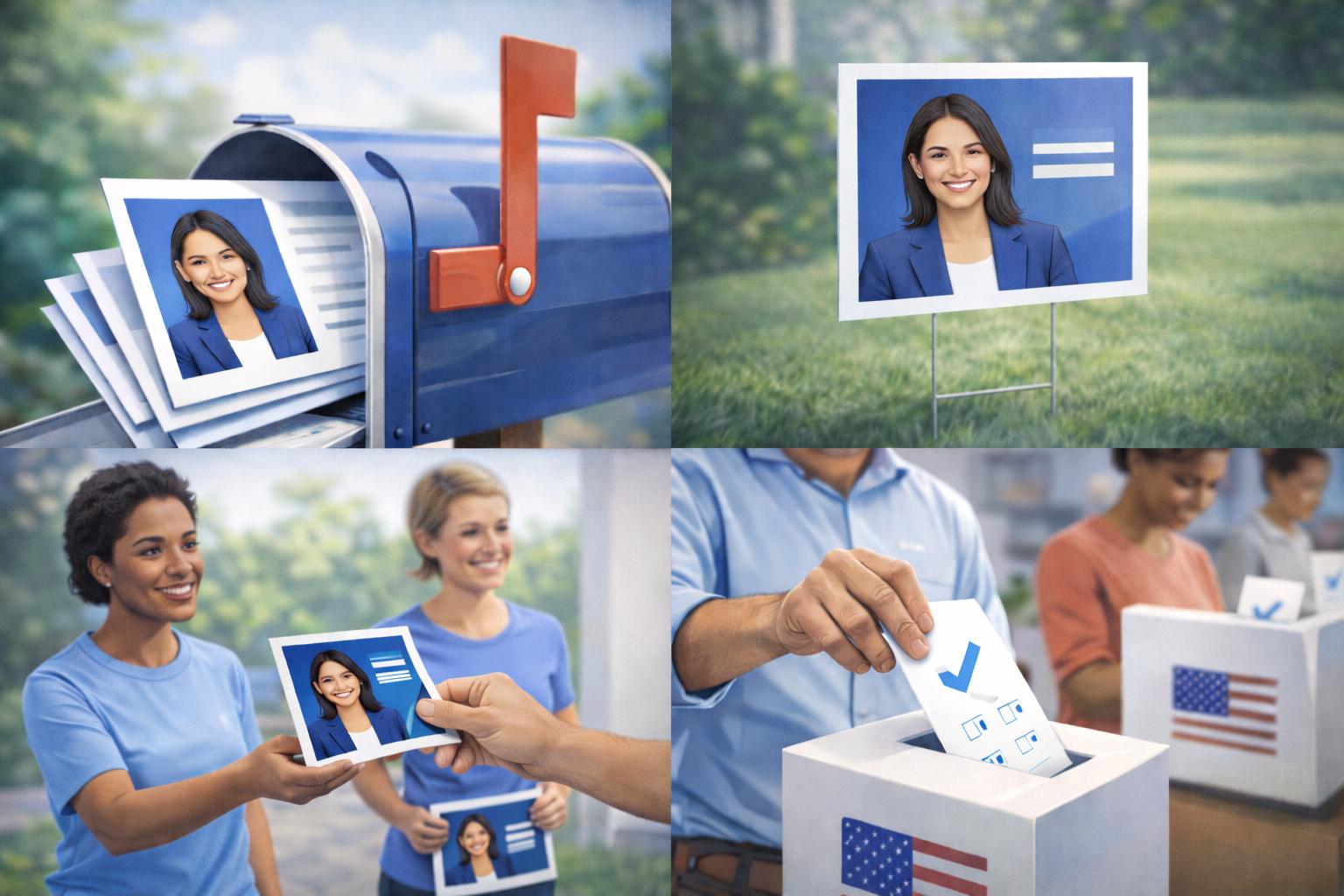 KMR Partners backward-timeline political mail execution management