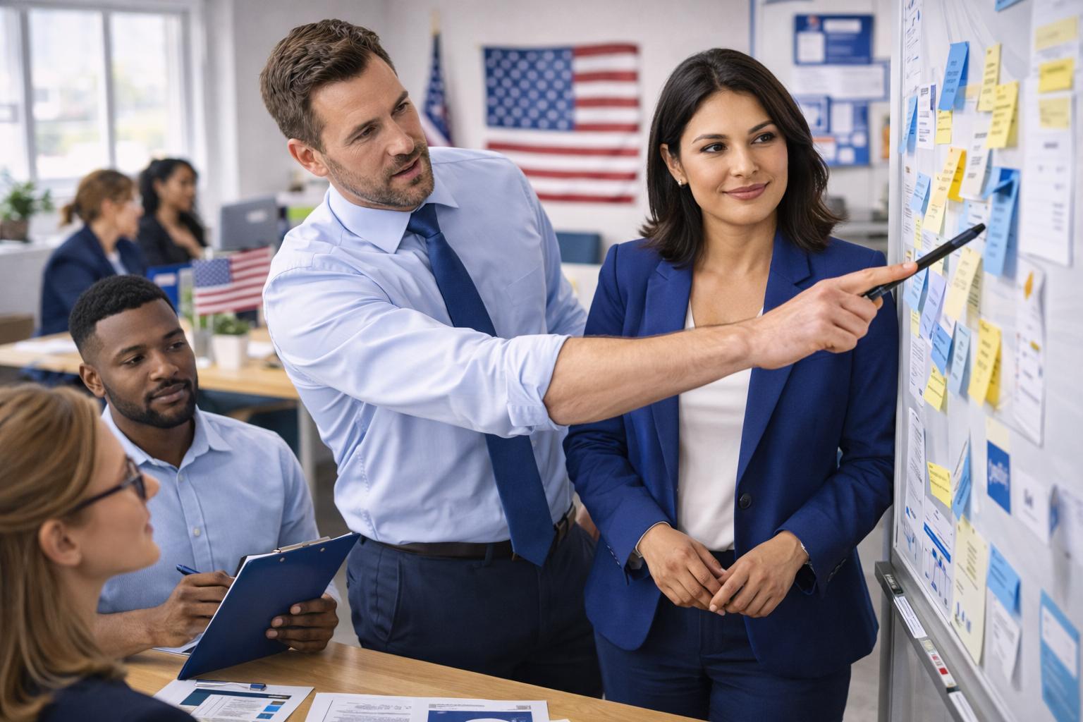 Political campaign mail materials with election-day deadline execution
